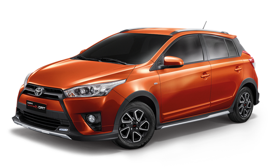 Toyota Yaris TRD Sportivo 2016 สีส้ม